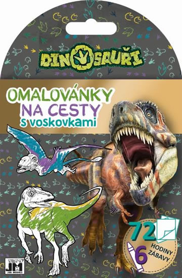 Dinosauři - Omalovánky na cesty - neuveden
