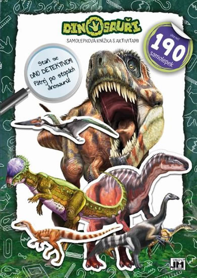 Dinosauři - Samolepková knížka - neuveden