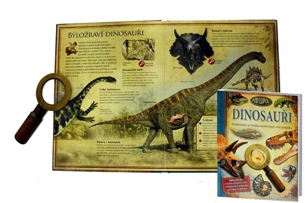 Dinosauři pod lupou - Prohlédněte si zblízka neobyčejný svět pravěku - Palmer Douglas - 22
