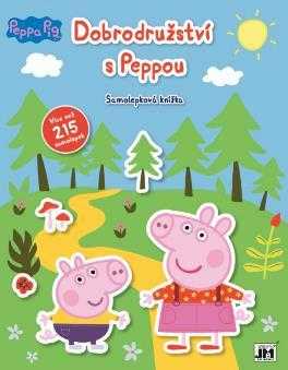 Dobrodružství s Peppou - Samolepková knížka - neuveden