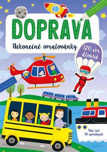 Doprava - Nekonečné omalovánky - neuveden