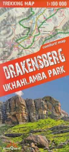 Drakensberg Ukhahlamba Park - trekkingová mapa 1:100t - 12x24