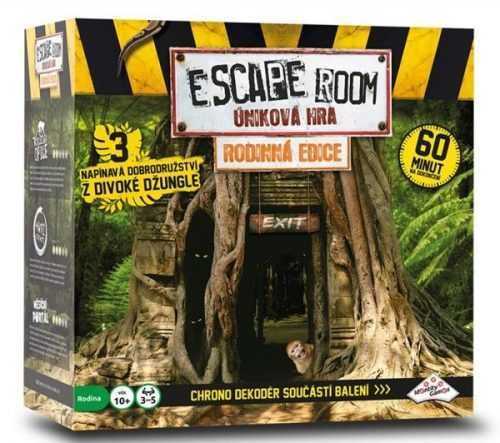 ESCAPE ROOM: úniková hra - Rodinná edice - 3 scénáře