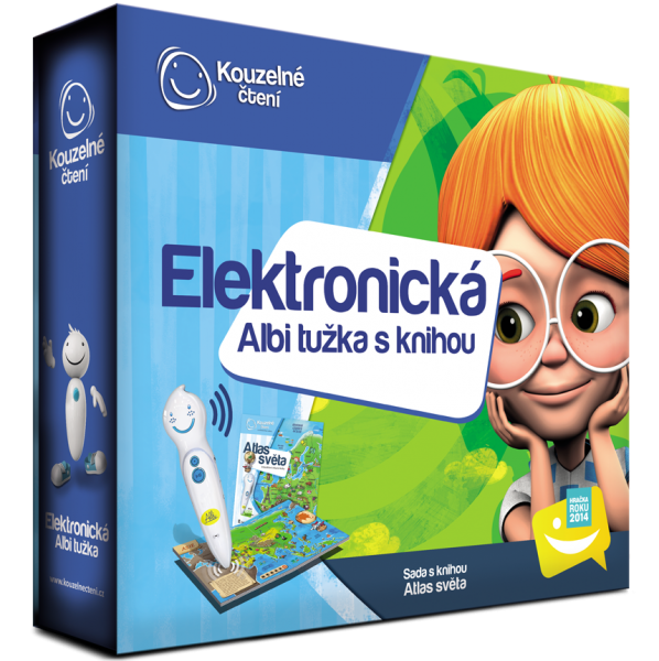Elektronická Albi tužka + Atlas světa