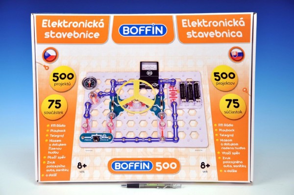 Elektronická stavebnice Boffin 500