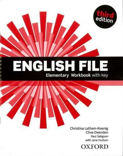 English File Third Edition Elementary WB with Answer Key - Latham-Koenig Ch.