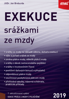 Exekuce srážkami ze mzdy 2019 - JUDr. Jan Breburda