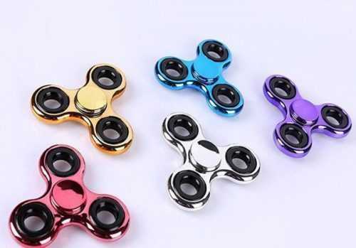 Fidget Spinner metalický mix 5 barev