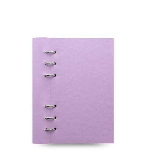 Filofax Clipbook Pastel kroužkový poznámkový blok osobní - pastelově fialová