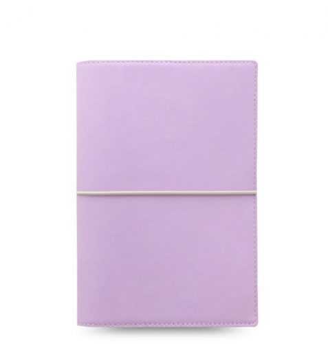 Filofax Kroužkový diář 2021 Domino Soft osobní - pastelově fialový - 190 x 133 x 35 mm