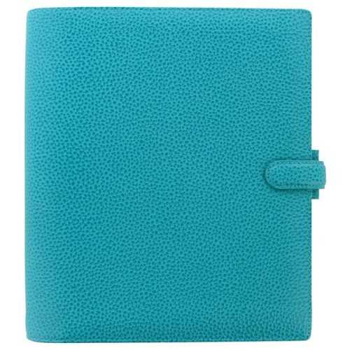 Filofax Kroužkový diář 2021 Finsbury A5 - akvamarín - 234 x 203 x 45 mm