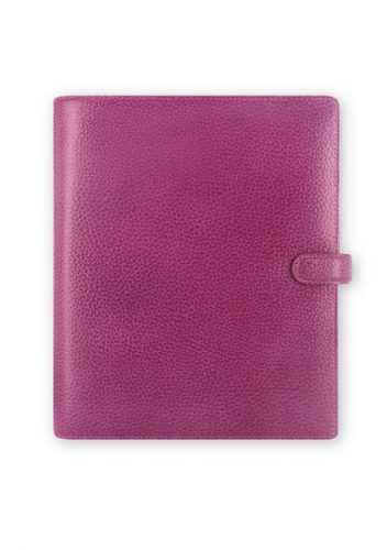 Filofax Kroužkový diář 2021 Finsbury A5 - malinový - 234 x 203 x 45 mm