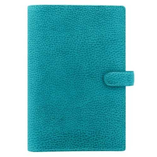 Filofax Kroužkový diář 2021 Finsbury osobní - akvamarín - 191 x 135 x 38 mm