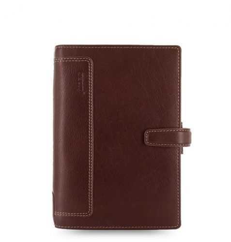 Filofax Kroužkový diář 2021 Holborn osobní - hnědý