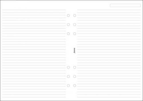 Filofax Poznámkový papír linkovaný pro diář A5