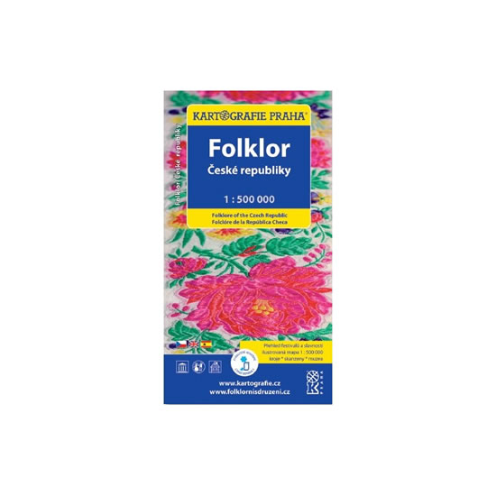 Folklor České republiky s brožurou/1:500 tis.(tematická mapa) - neuveden