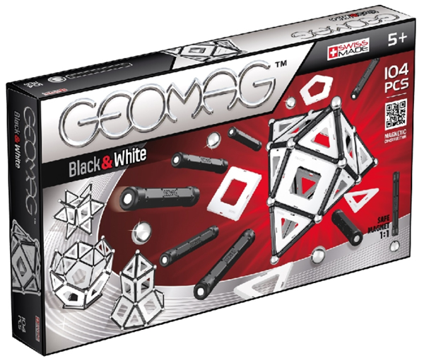 Geomag Black & White 104 dílů