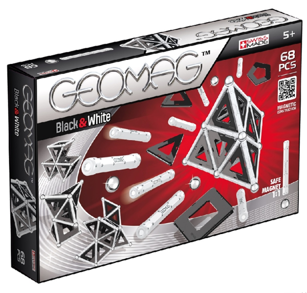 Geomag Black & White 68 dílů