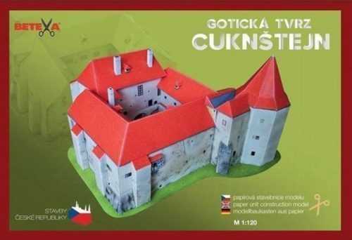 Gotická tvrz Cuknštejn - vystřihovánky - neuveden