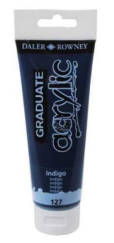 Graduate akrylová barva 120 ml - Indigo