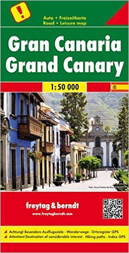 Gran Canaria mapa 1 : 50 000