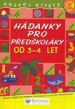 Hádanky pro předškoláky od 3-4 let - neuveden - 17x24