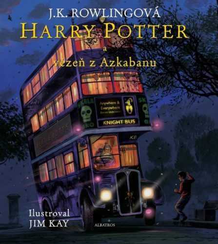 Harry Potter a vězeň z Azkabanu - ilustrované vydání - J. K. Rowlingová - 21x25 cm