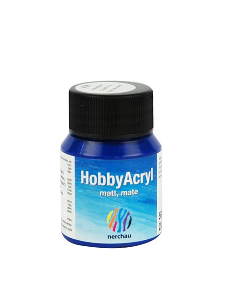 Hobby Acryl matt Nerchau - 59 ml - kobalt modrá