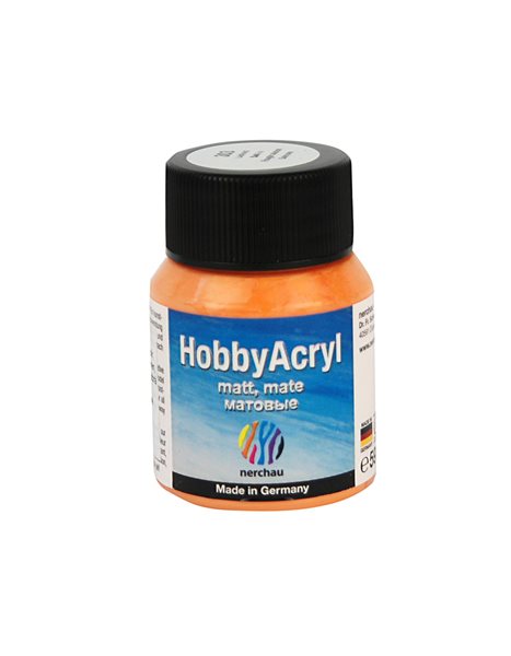 Hobby Acryl matt Nerchau - 59 ml - lososí červeň