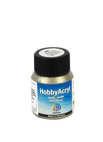 Hobby Acryl matt Nerchau - 59 ml - stříbro-bronzová