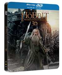 Hobit: Šmakova dračí poušť 4 Blu-ray steelbook - Peter Jackson - 13x19