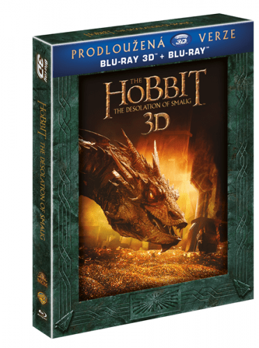 Hobit: Šmakova dračí poušť - prodloužená verze 5BD (3D+2D) - Peter Jackson - 13x19