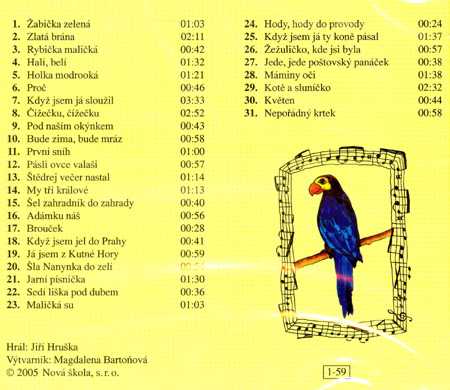 Hudební výchova 1.r. audio CD