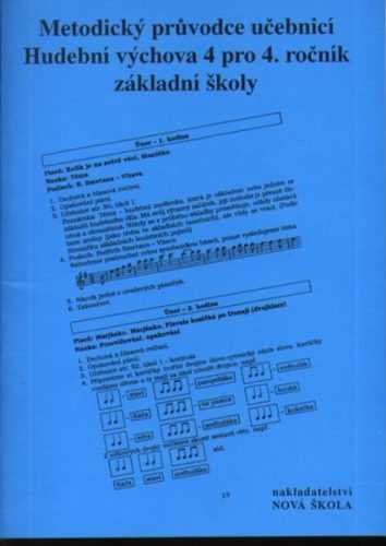 Hudební výchova 4.r. - metodický průvodce - A5