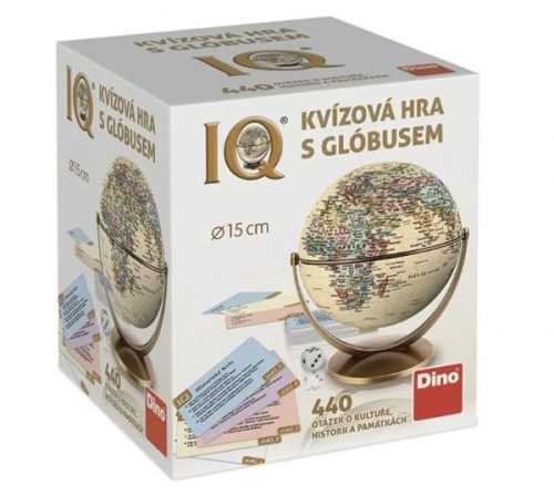 IQ kvízová hra s glóbusem společenská vědomostní hra 440 otázek