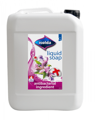 ISOLDA tekuté mýdlo - s antibakteriální přísadou 5l