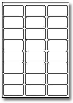 Image label Samolepicí etikety A4 100 ks - 68 × 36 mm