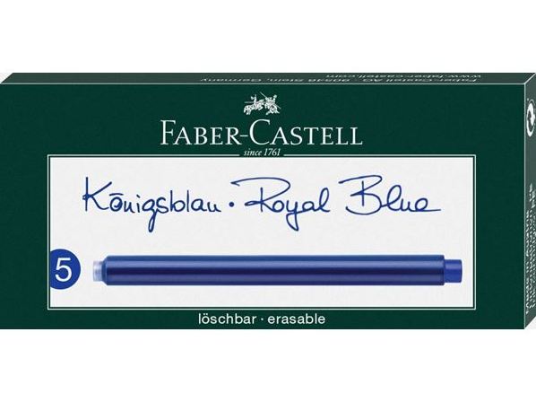 Inkoustové bombičky Faber-Castell 5 ks