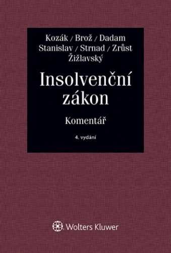 Insolvenční zákon - Jan Kozák
