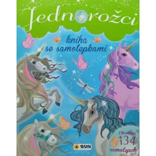 Jednorožci - Kniha se samolepkami - neuveden