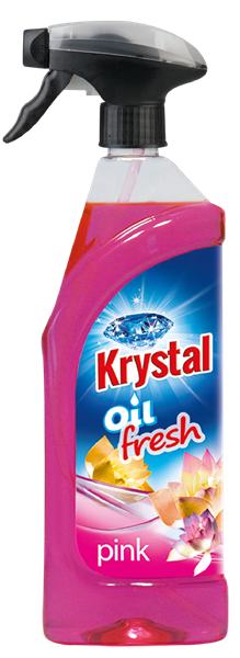 KRYSTAL olejový osvěžovač s rozprašovačem - růžový 750 ml