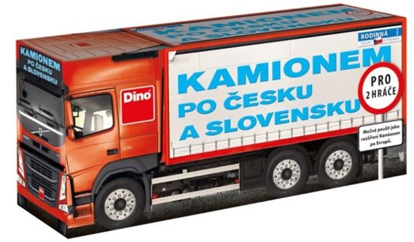 Kamionem po Česku a Slovensku společenská hra