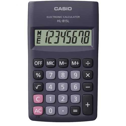 Kapesní kalkulačka Casio HL 815L BK - černá