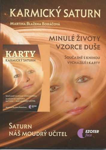 Karmický Saturn (kniha + karty 27 ks) - Boháčová Martina Blažena