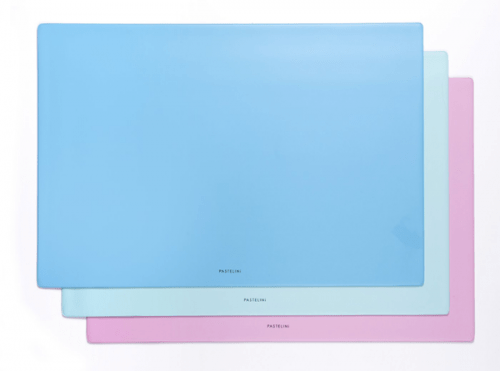 Karton PP PASTELINi Psací podložka na stůl 60 × 40 cm - modrá