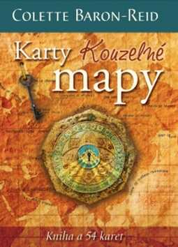 Karty Kouzelné mapy - kniha a 54 karet - Colette Baron-Reid - 10x14