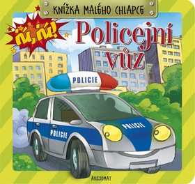 Knížka malého chlapce Policejní vozidlo - 16x15