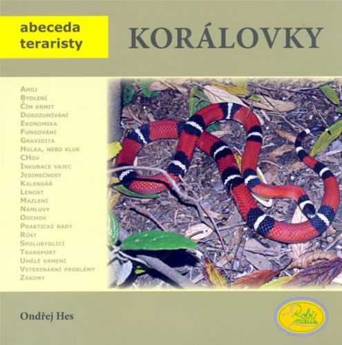 Korálovky - Abeceda teraristy - Hes Ondřej - 19x19