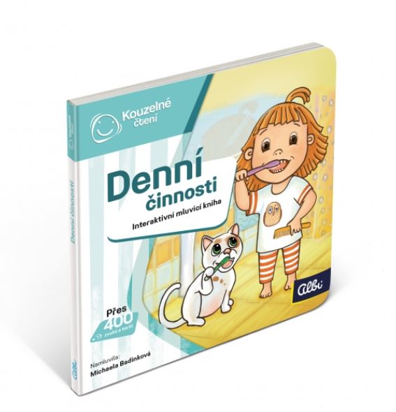 Kouzelné čtení - Minikniha pro nejmenší - Denní činnosti