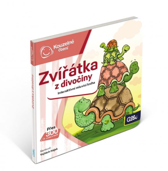 Kouzelné čtení - Minikniha pro nejmenší - Zvířátka z divočiny